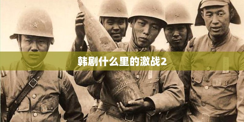 韩剧什么里的激战2