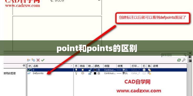 point和points的区别